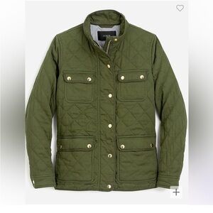 J. Crew Quilted Downtown Field Jacket
